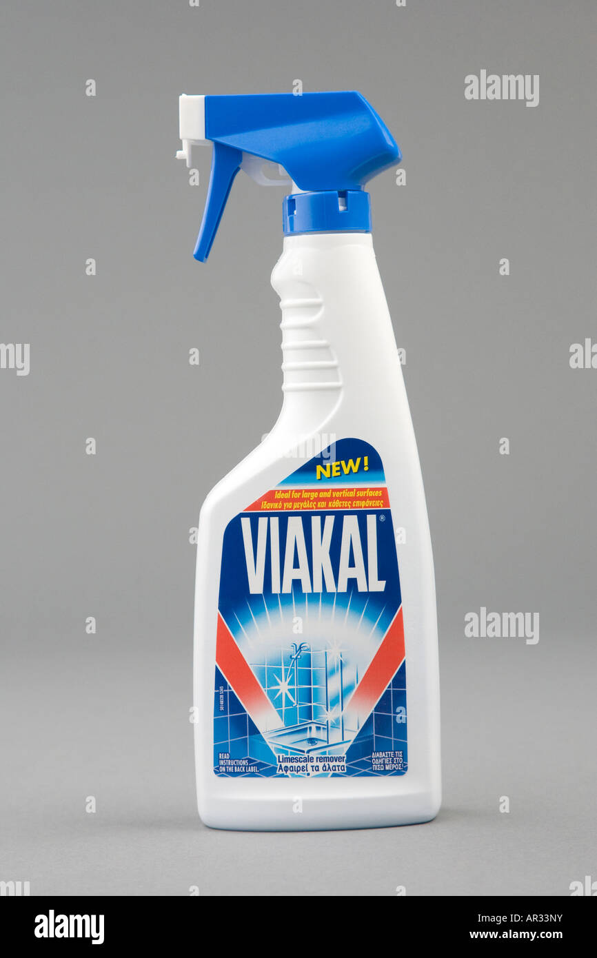 Viakal limescale remover Stock Photo