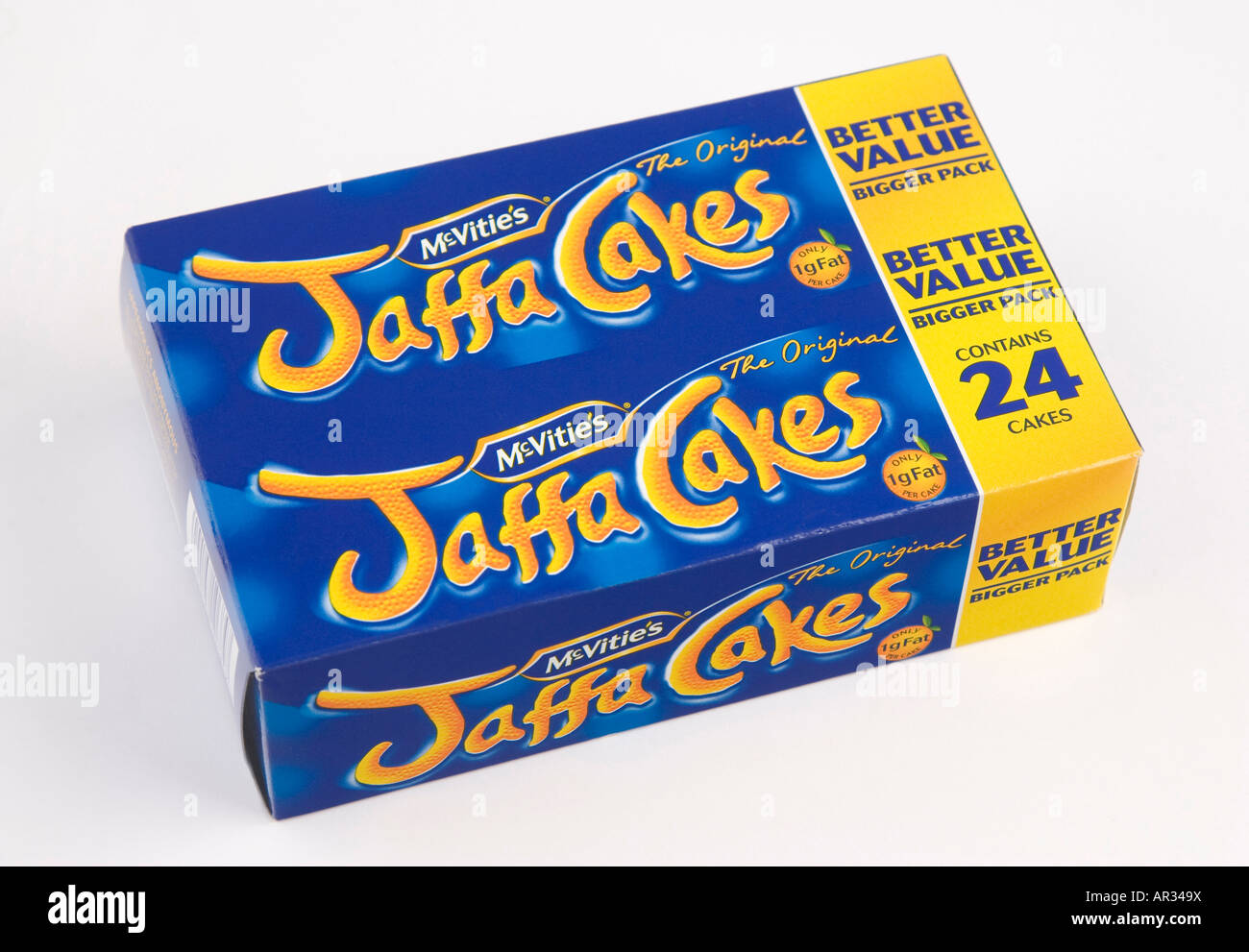 box of Jaffa Cakes Stock Photo Alamy