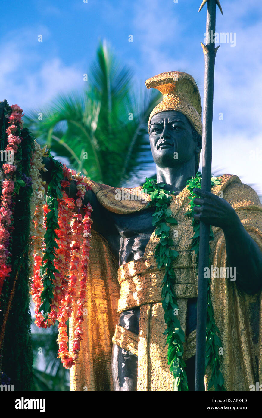 King kamehameha statue hilo hi-res stock photography and images - Alamy