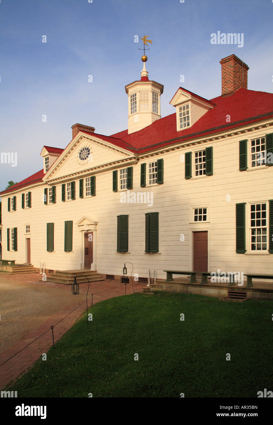Washington's Mt. Vernon Estate & Gardens at Sunrise, Mt. Vernon