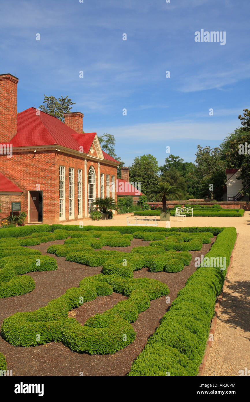 Historic Upper garden, Washington's Mt. Vernon Estate & Gardens