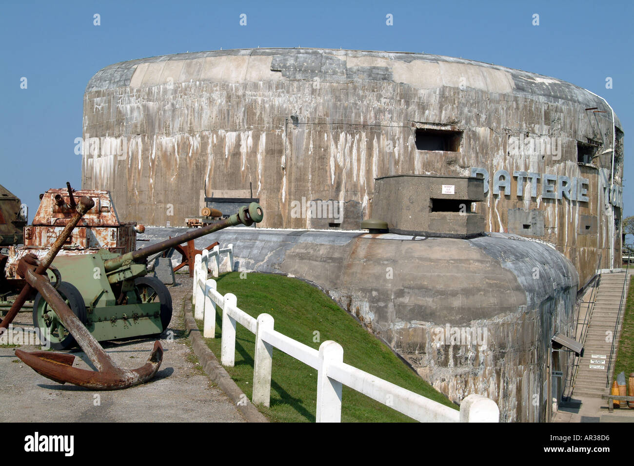 Wartime Museum Batterie TODT at Audinghen Northern France Europe EU Stock  Photo - Alamy