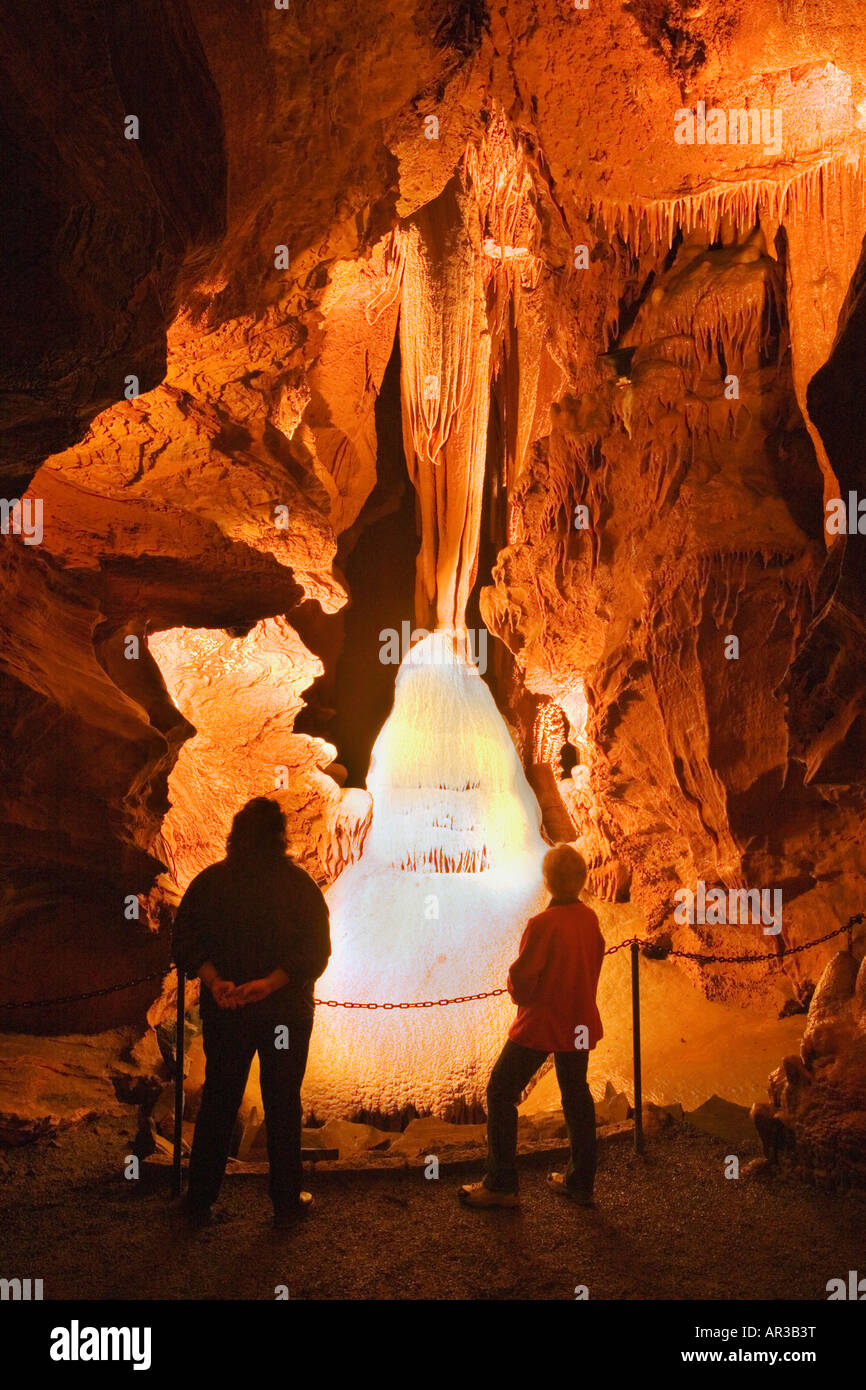 Capital Dome formation, Shenandoah Caverns, New Market, Virginia, USA