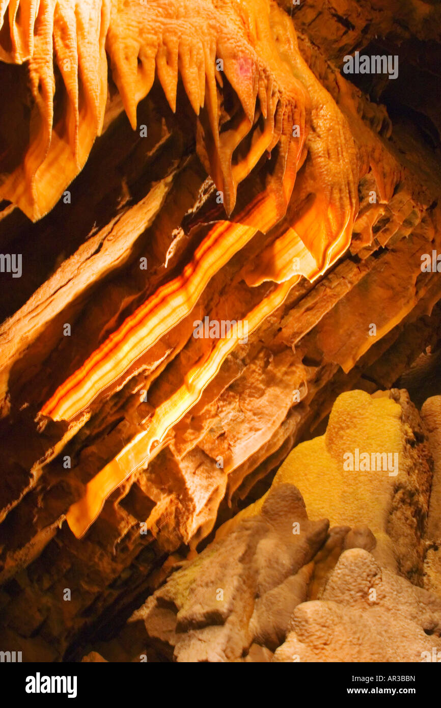 Bacon formation, Shenandoah Caverns, New Market, Shenandoah Valley