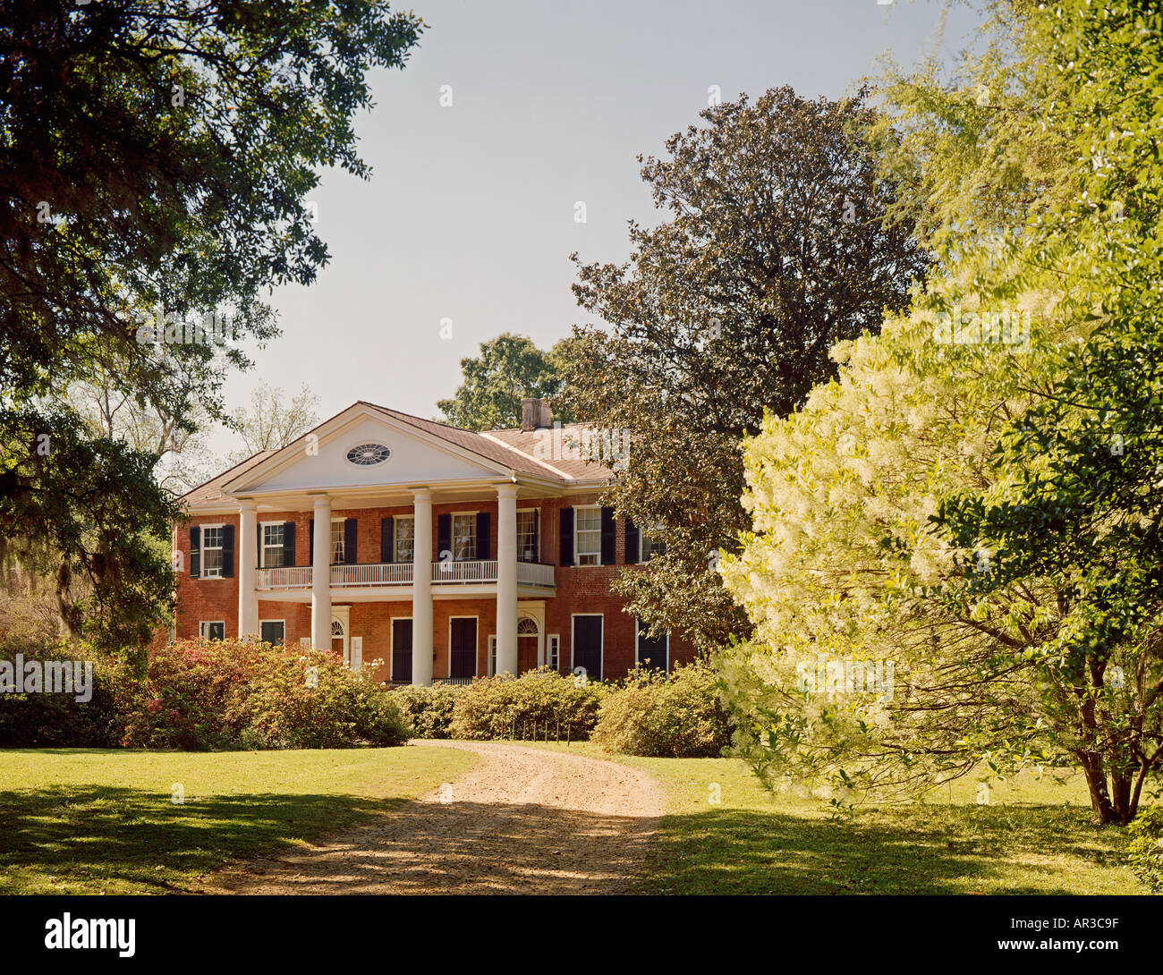 Gloucester Mansion in Natchez Mississippi USA Stock Photo Alamy
