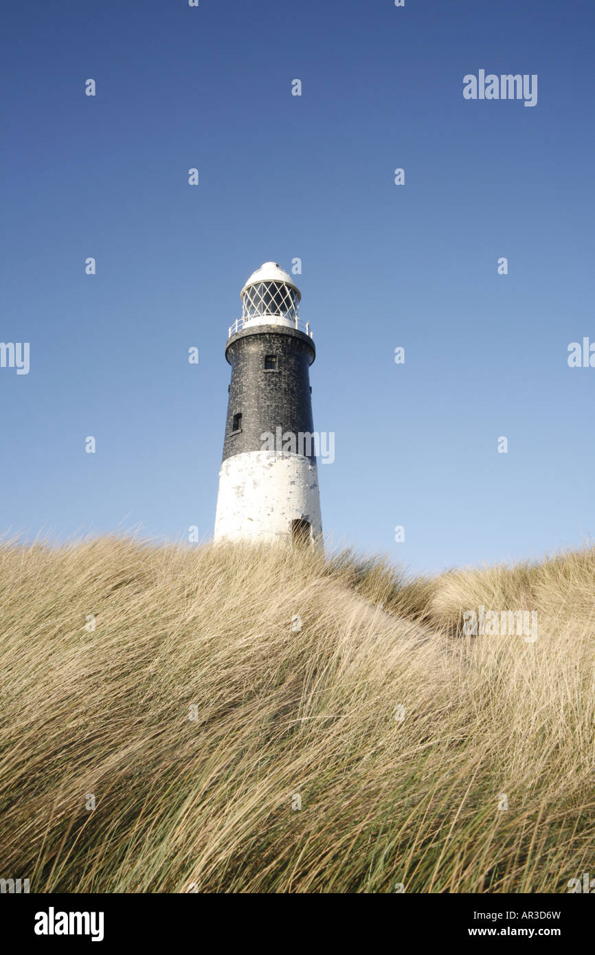 Spurn Head Light House Humberside Stock Photo