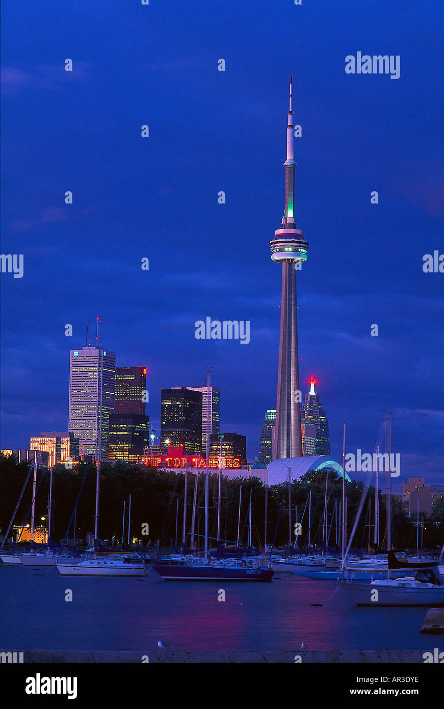 Downtown and CN Tower, Toronto Ontario, Canada Stock Photo - Alamy