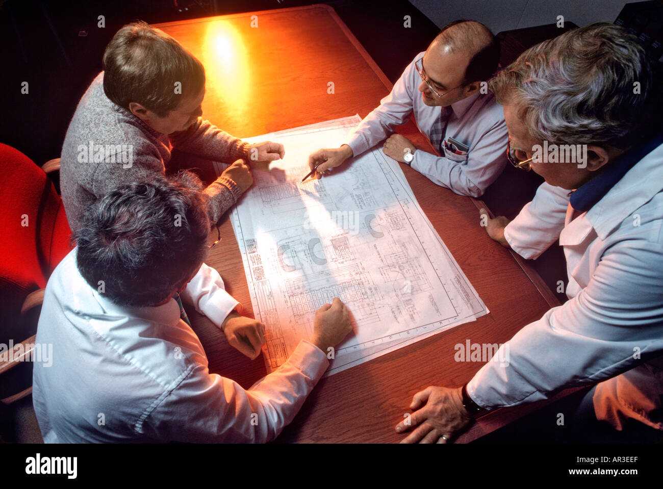 Industrial corporate meeting hi-res stock photography and images - Alamy