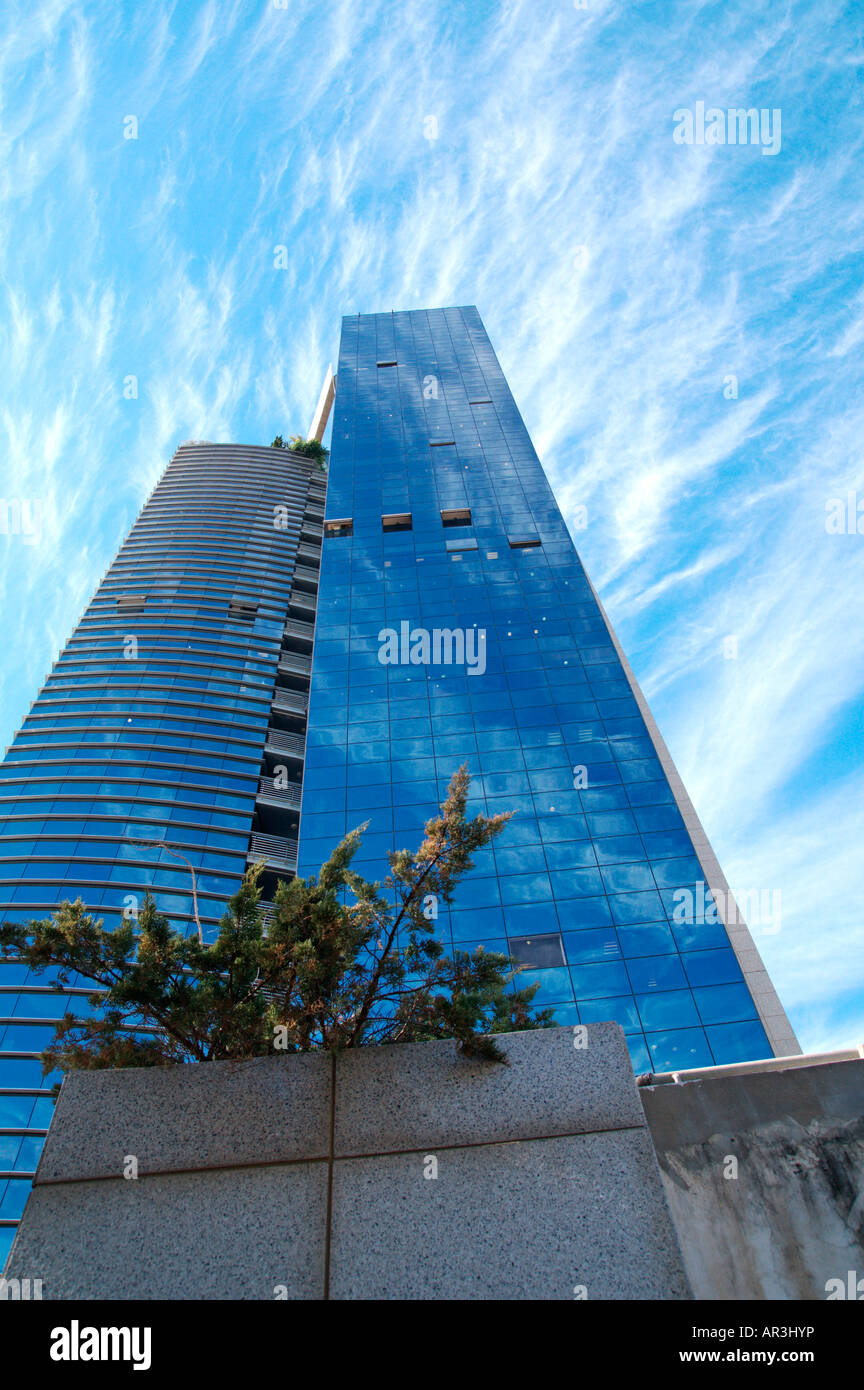 Israel Tel Aviv Modern Highrise buildings Stock Photo - Alamy