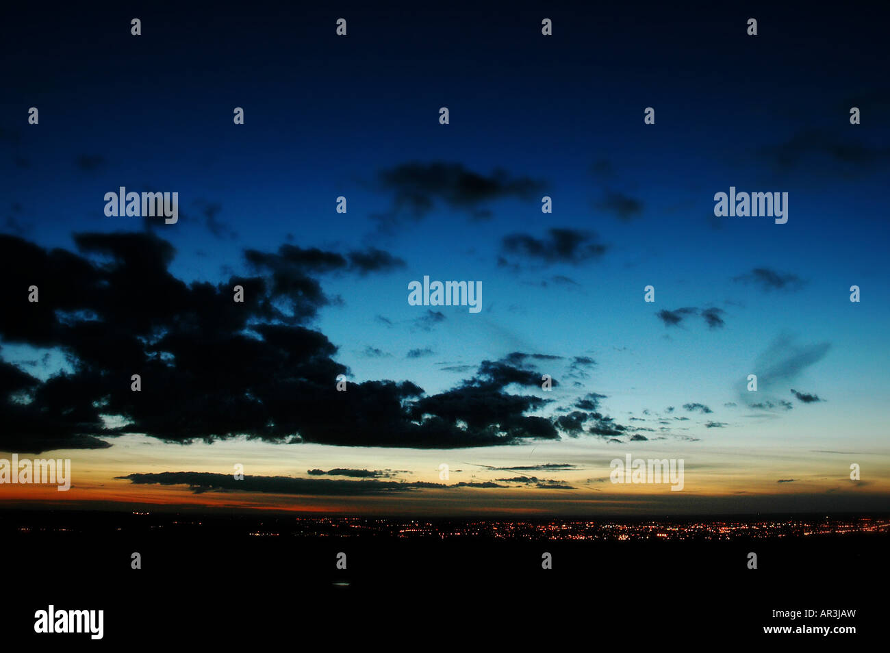 cloudy sky at sunset Stock Photo - Alamy