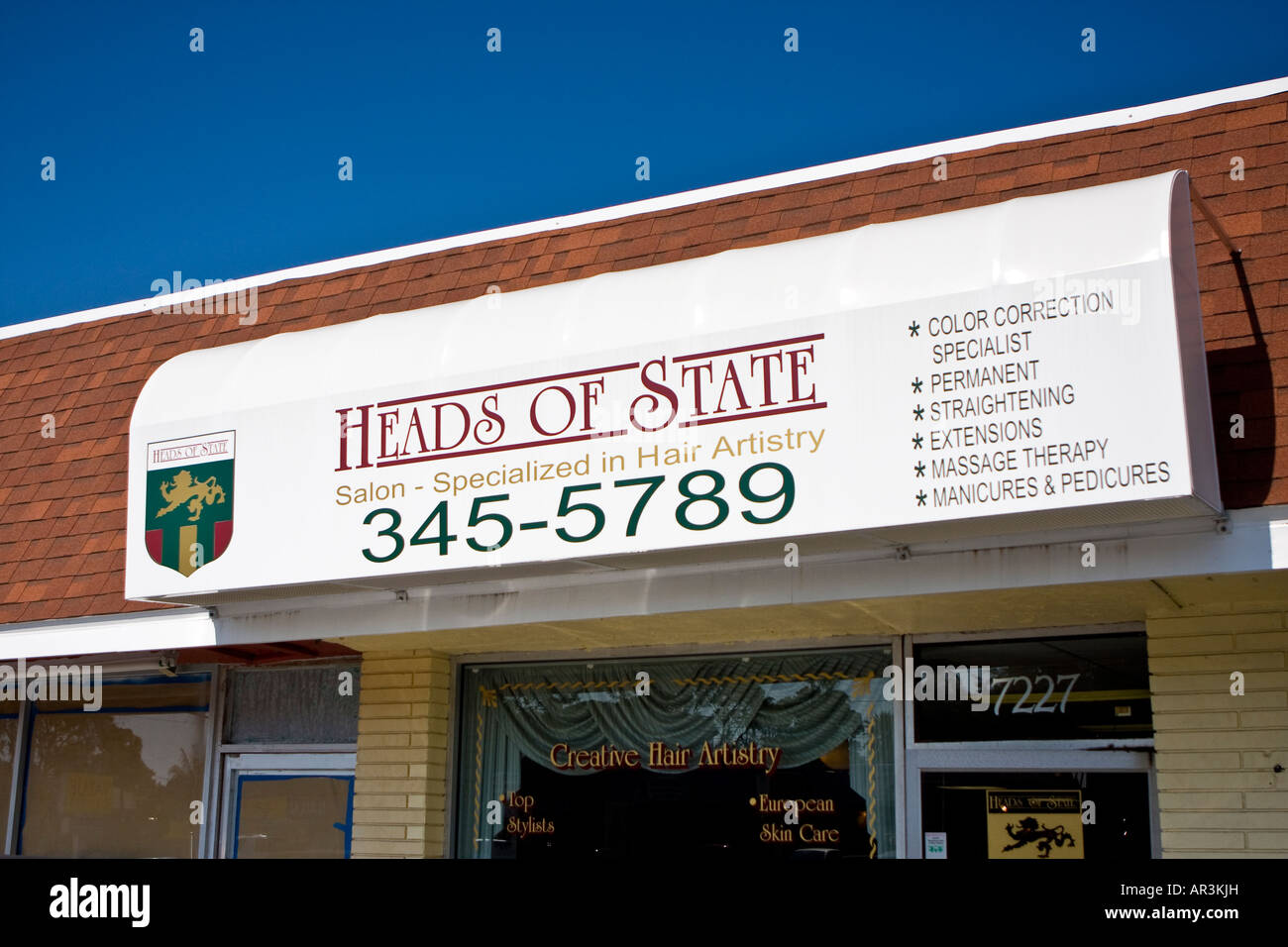Hair Salon Signage High Resolution Stock Photography And Images Alamy