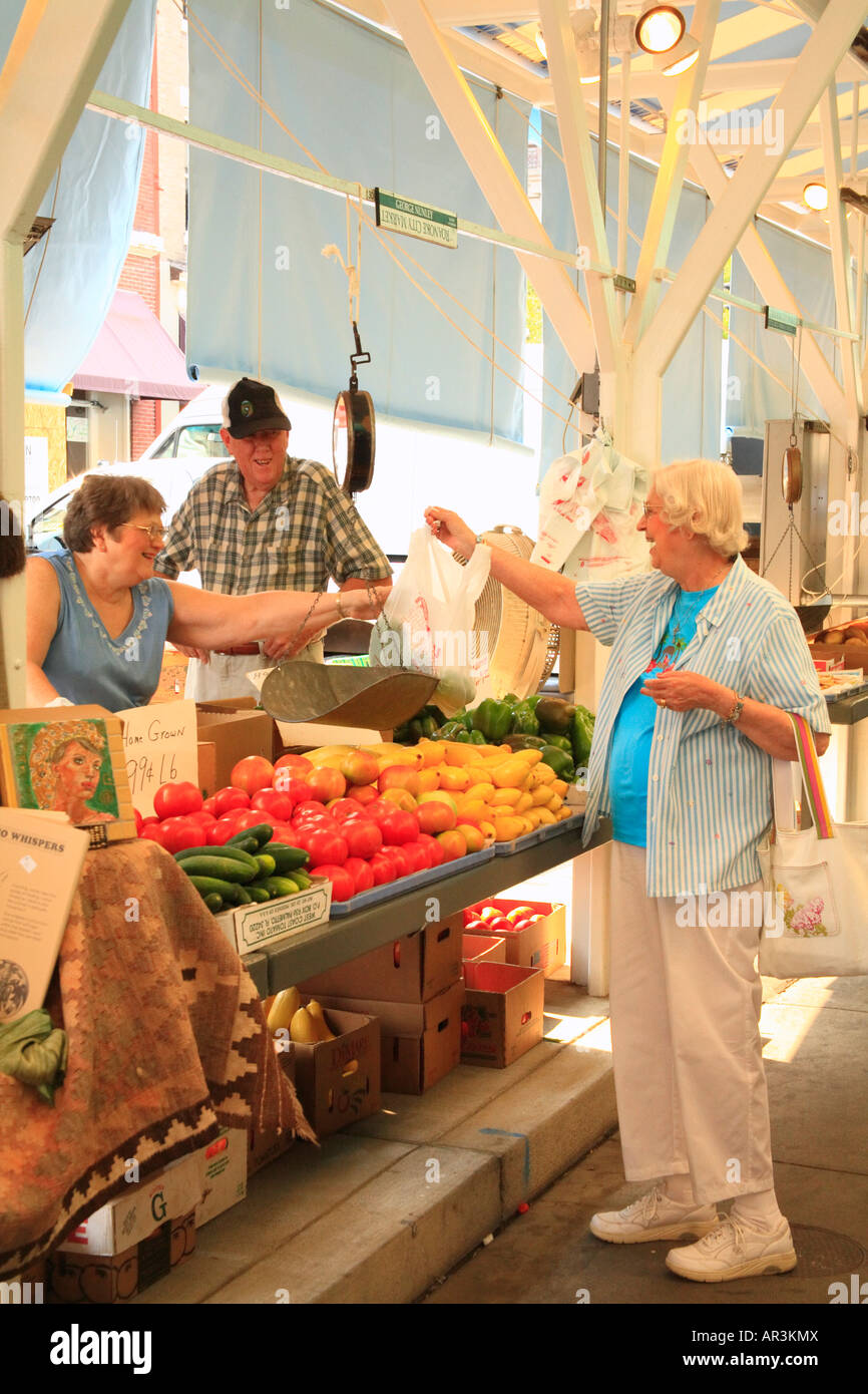Historic Farmers Market, Roanoke, Virginia, USA Stock Photo Alamy