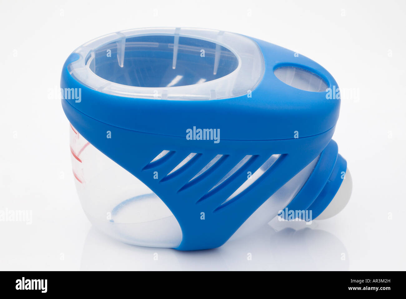 Washing machine measure Stock Photo