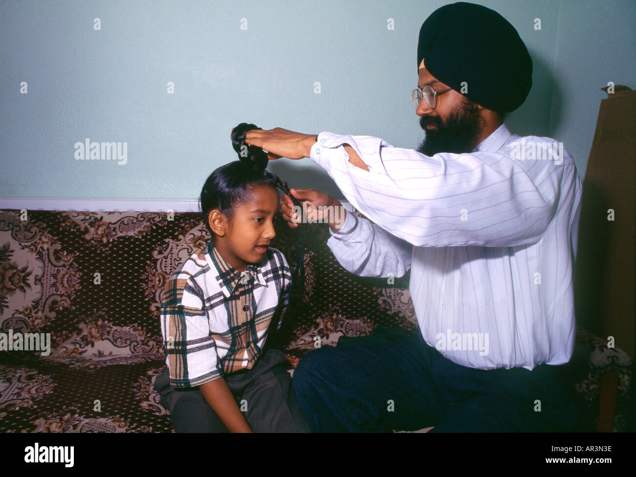 Sikhism hair hi-res stock photography and images - Alamy