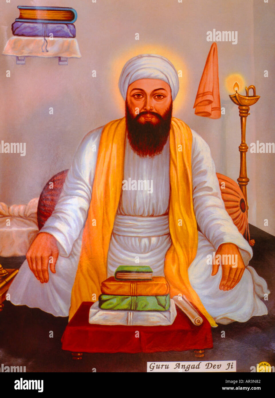 Angad Dev Sikh Guru Stock Photo