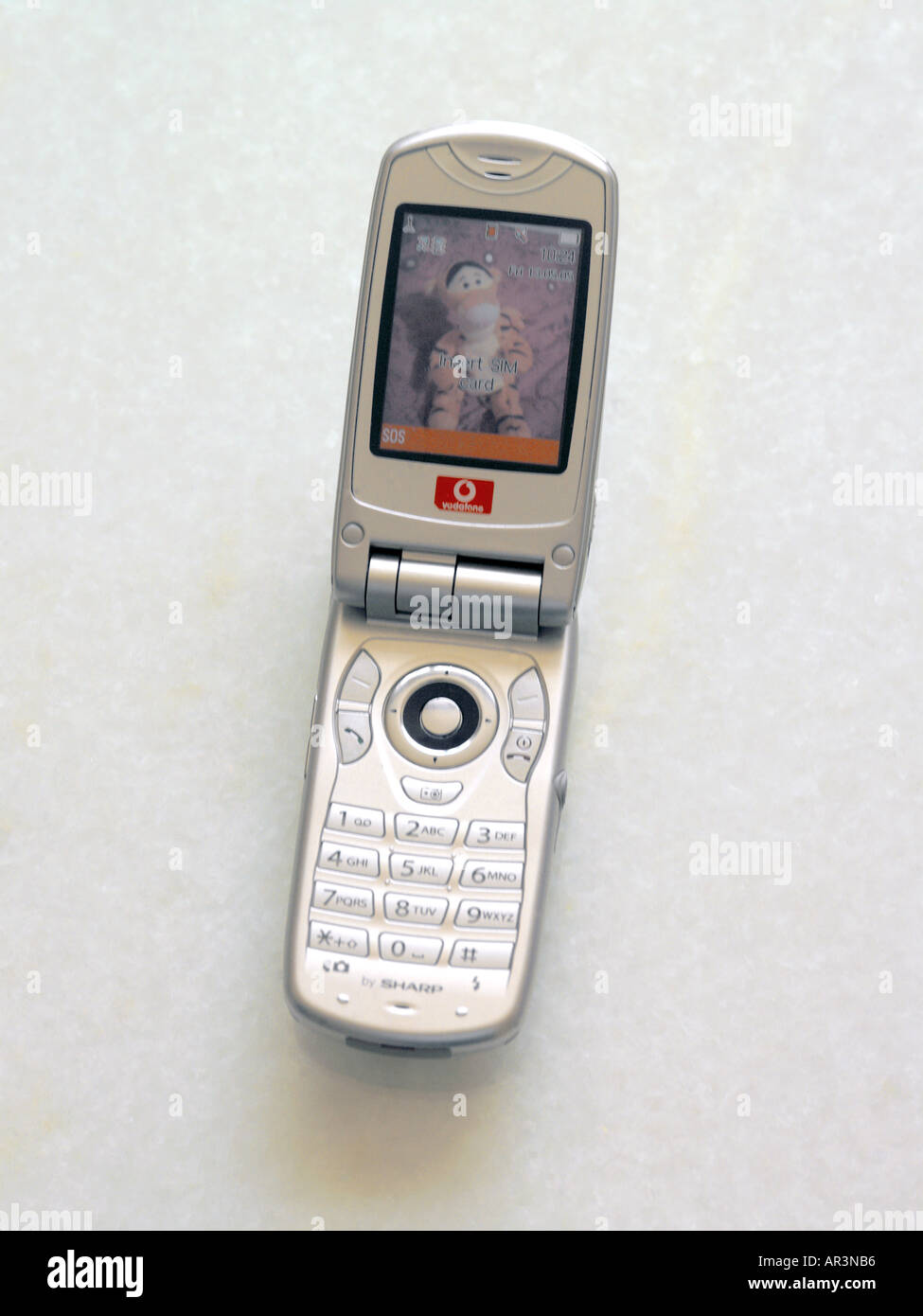 Sharp Mobile Phone with 1 Mega pixel Camera Stock Photo Alamy