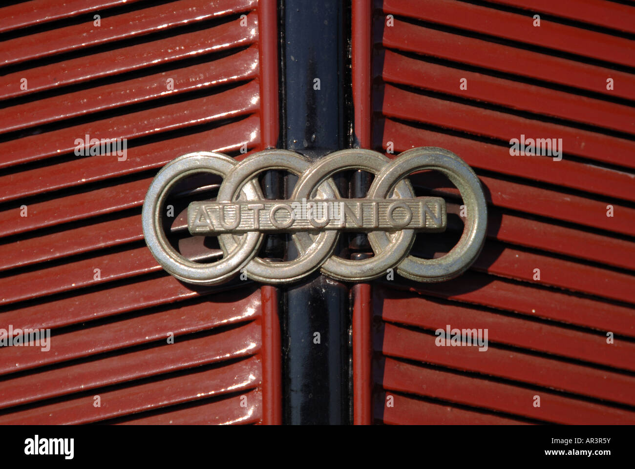 Auto Union badge - later to become Audi Stock Photo