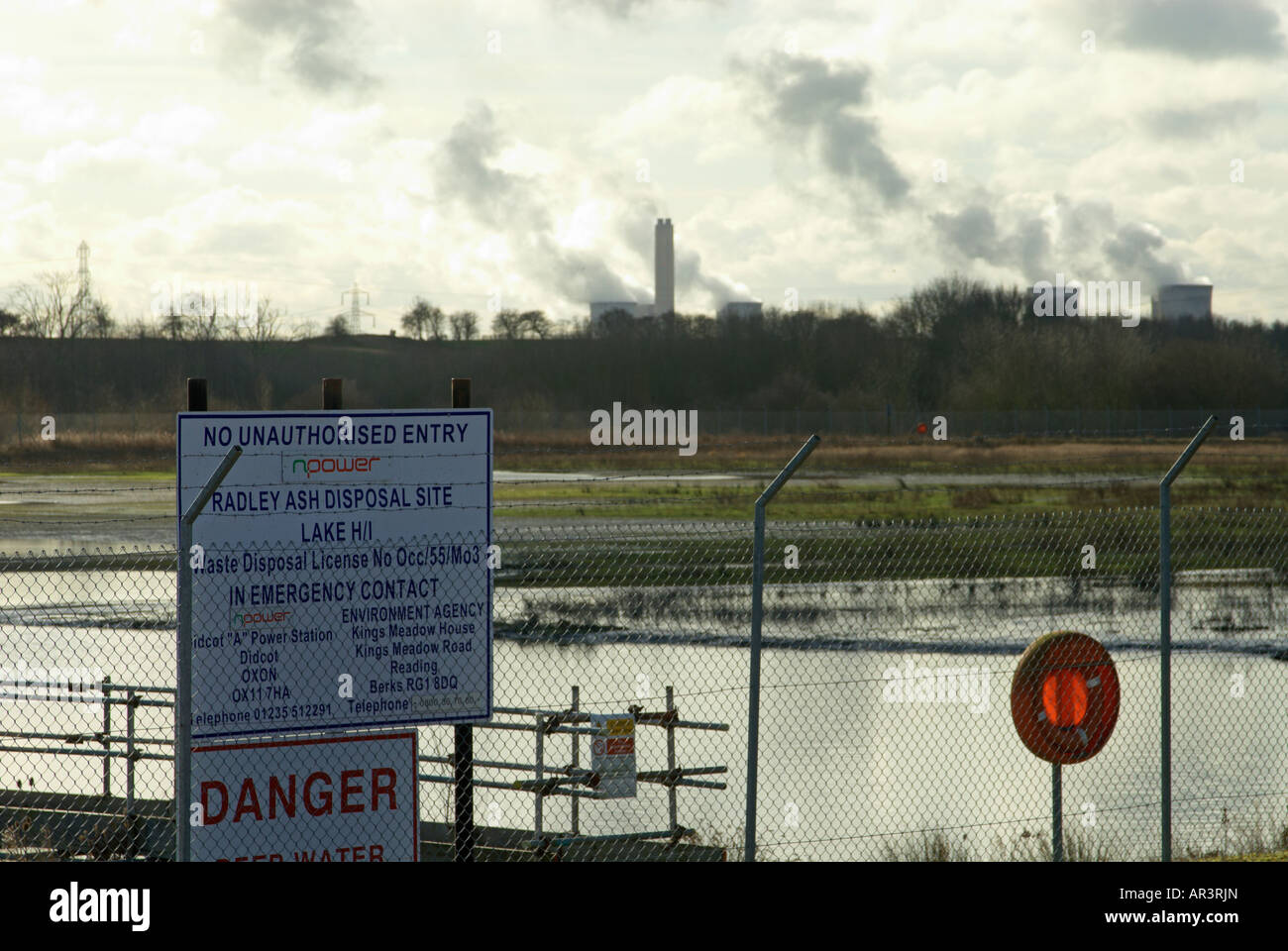 Radley Lakes Abingdon Oxfordshire, controversial site for the disposal