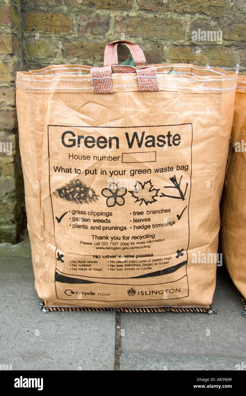 Green waste bag hires stock photography and images Alamy