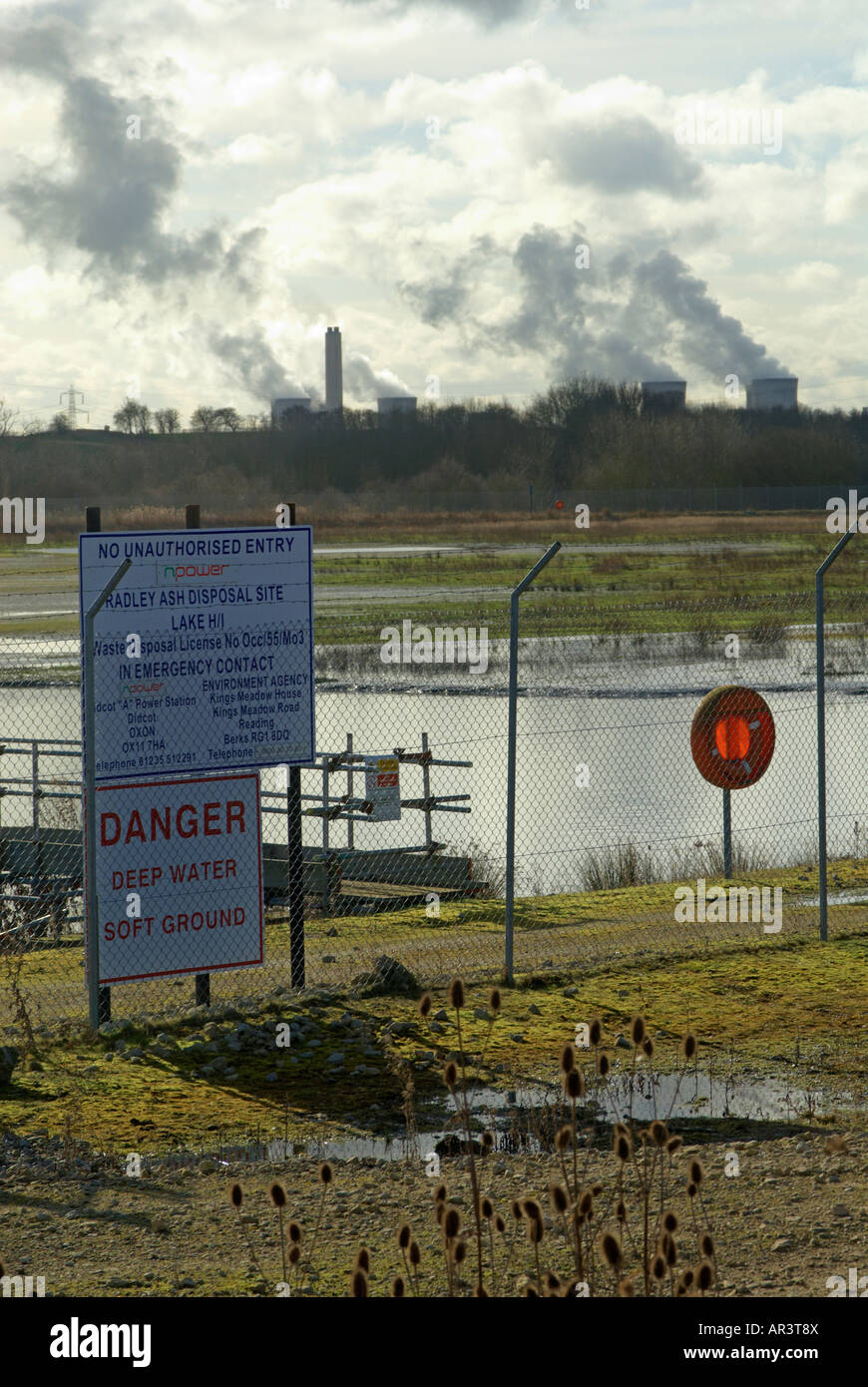 Radley Lakes Abingdon Oxfordshire, controversial site for the disposal