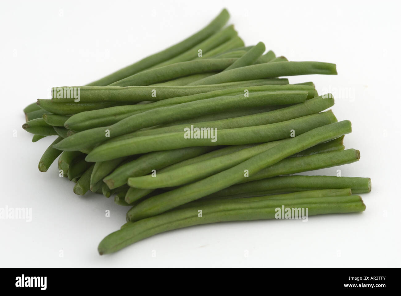 Dwarf French Beans Stock Photo Alamy