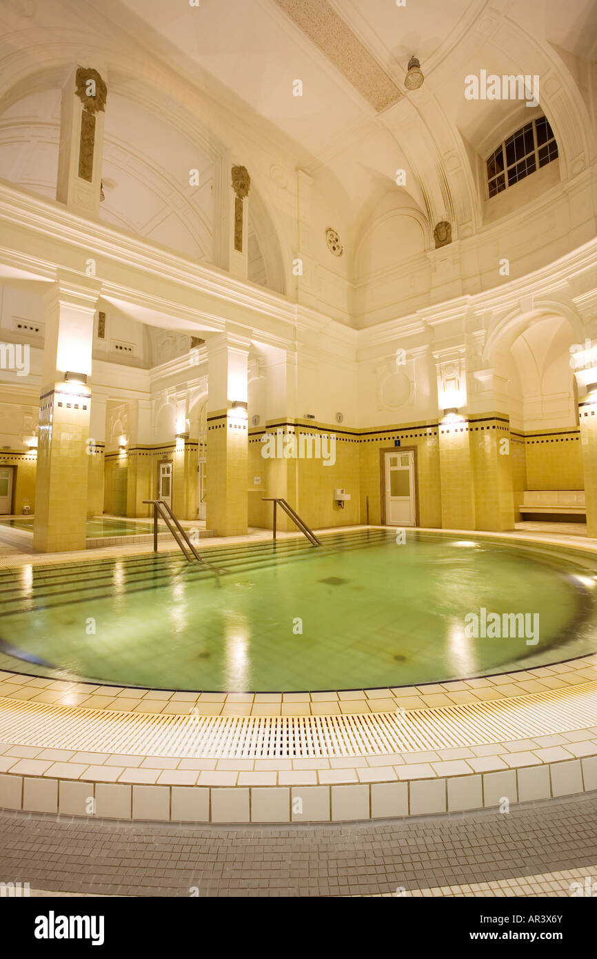 swimming pool in the public baths Stock Photo Alamy
