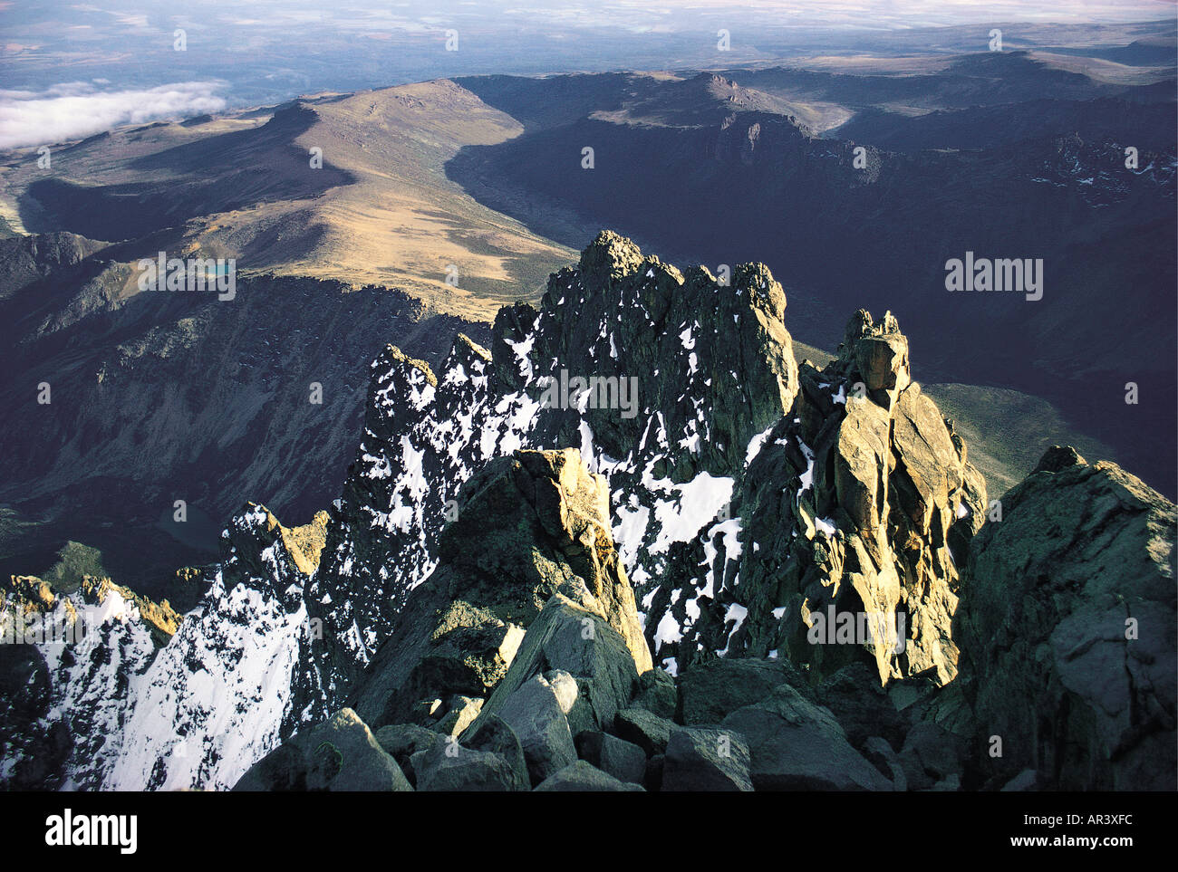 Batian Routes Batian hi-res stock photography and images - Alamy