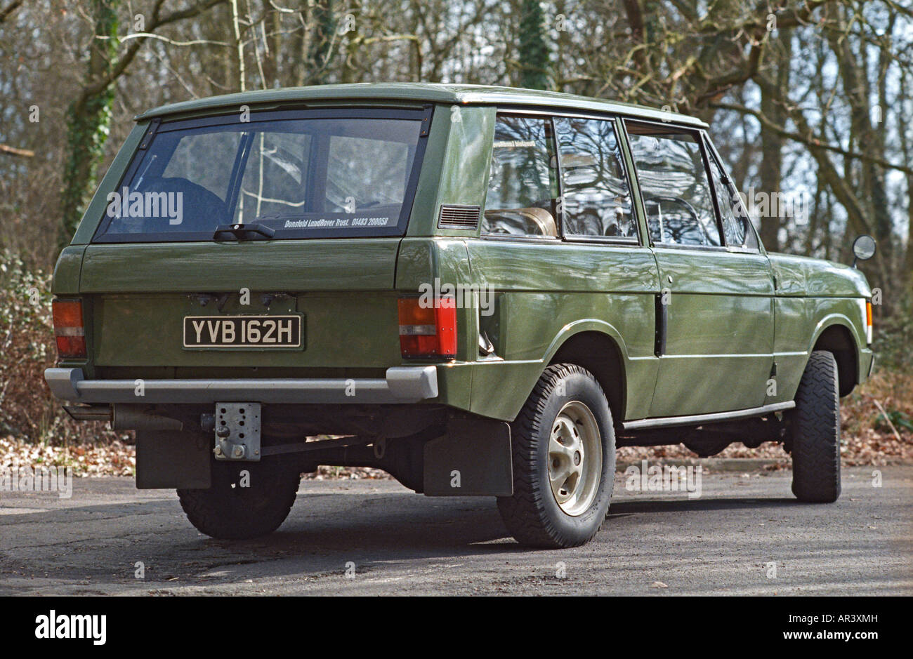 Very early 1970 Range Rover, chassis No 35500015A, Registration YVB