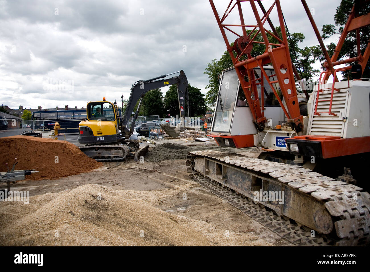 Construction site foundation hi-res stock photography and images - Alamy