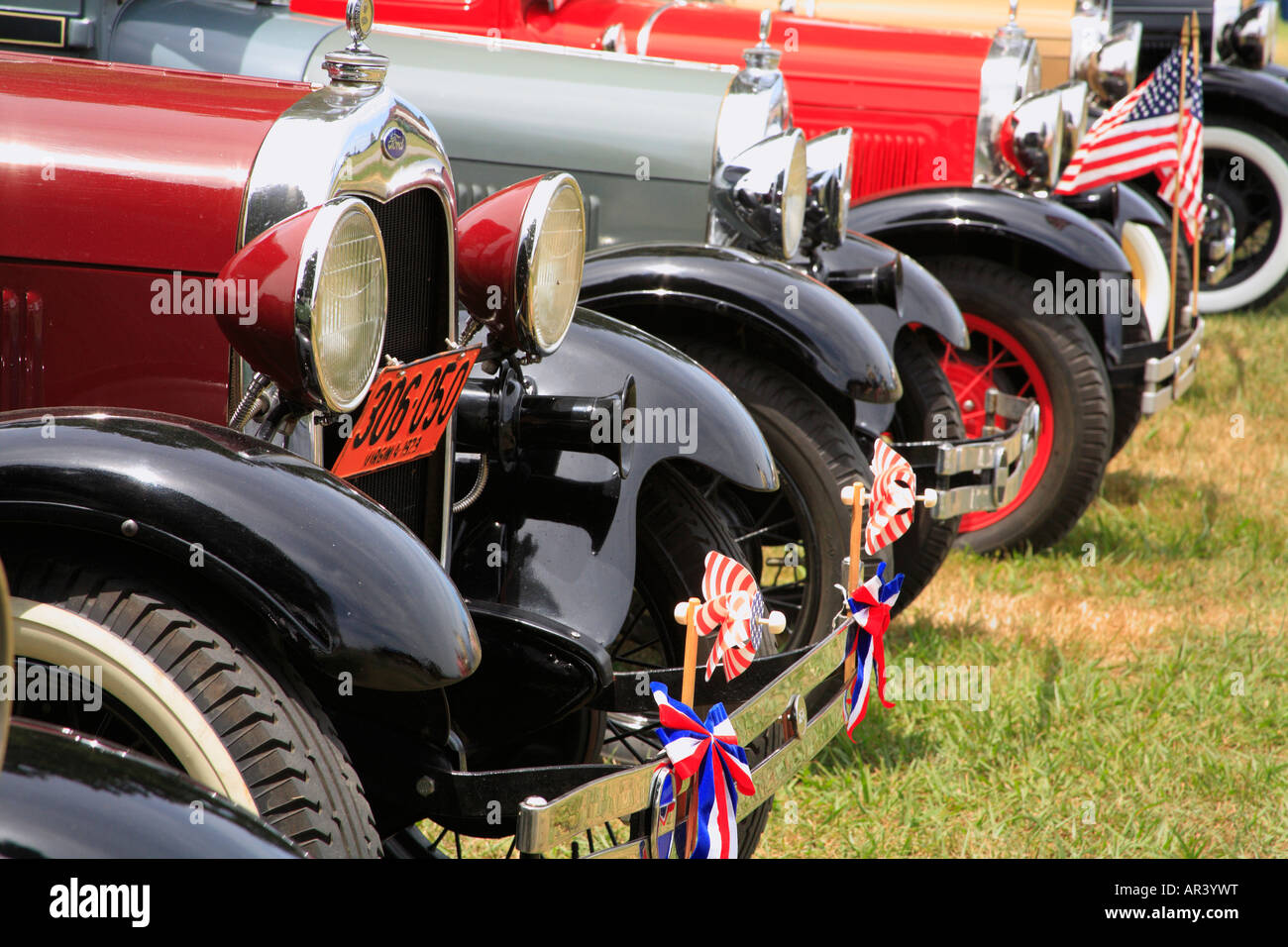 Antique Ford Cars, Pork, Peanut and Pine Festival, Chippokes Plantation
