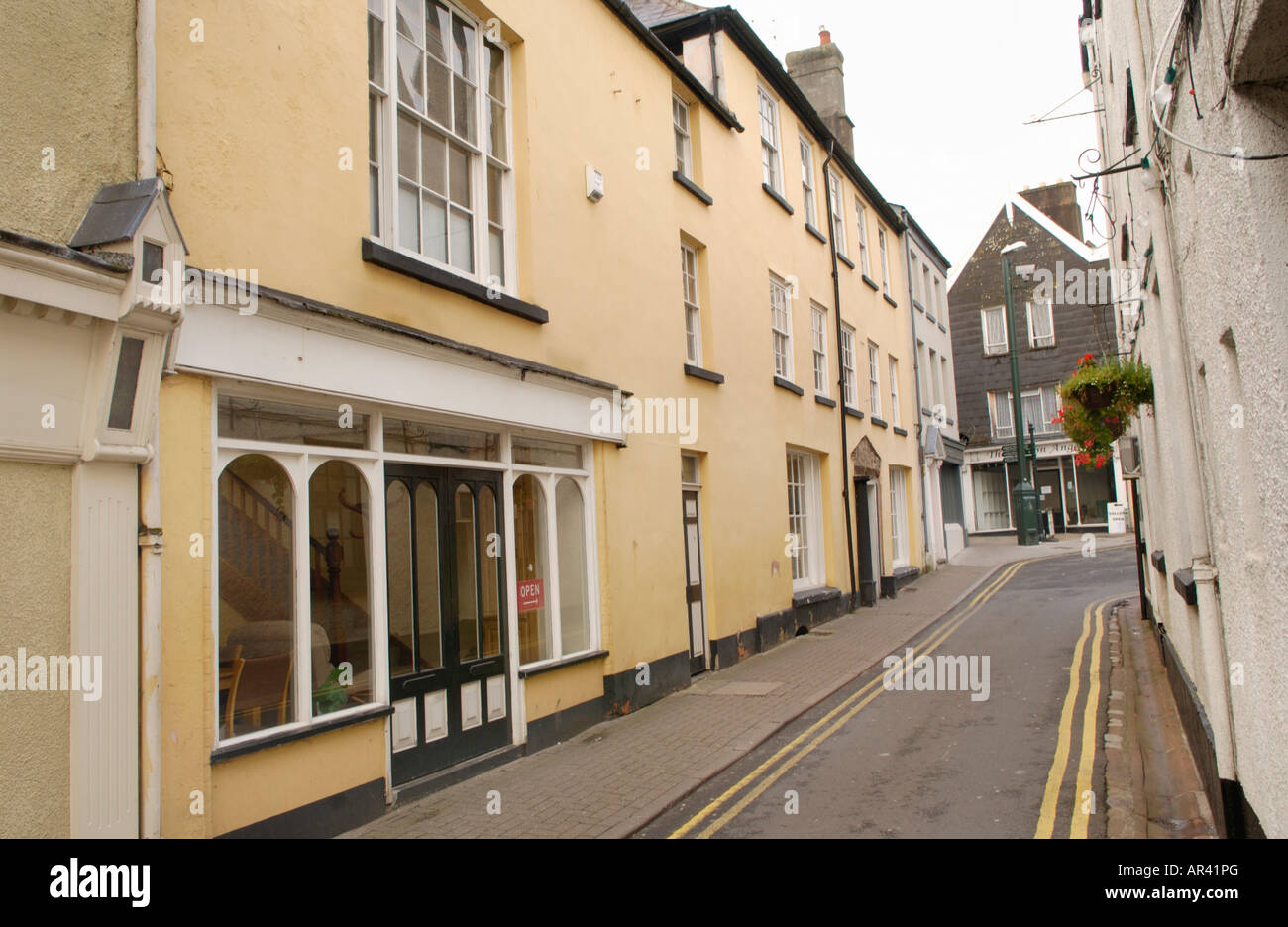 The former Angel Hotel coaching inn St Marys Street Monmouth