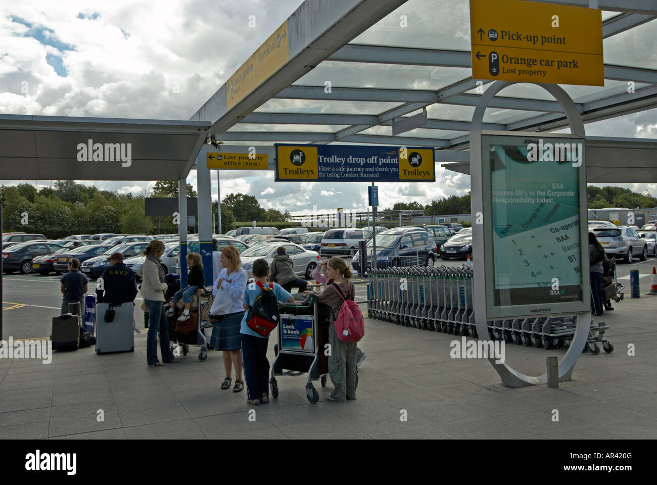 Trolley parking point hires stock photography and images Alamy