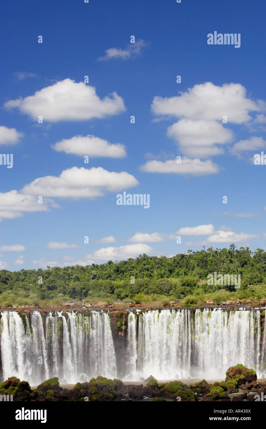 Salto Rivadavia Iguacu National Park Brazil Stock Photo