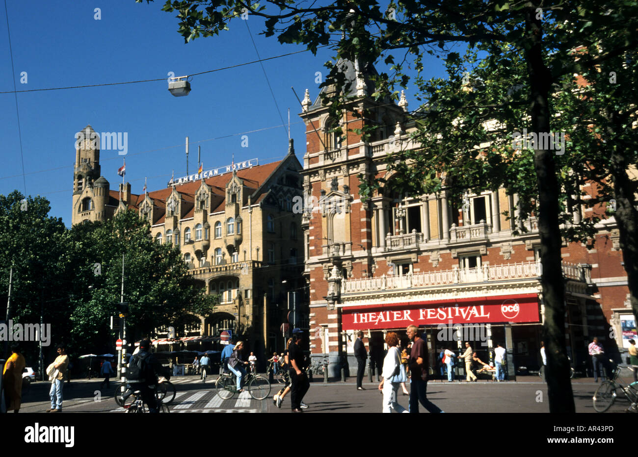 Amsterdam Netherlands Stadsschouwburg theatre Leidseplein Stock Photo