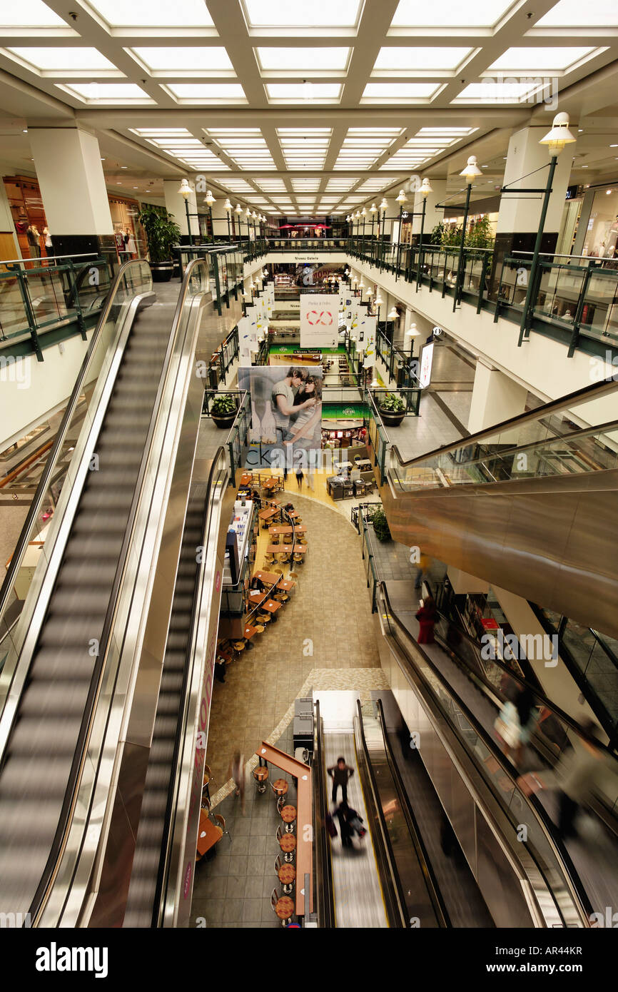 Interior view of Montreal's Underground City also known as a shopping mecca, Montreal, Quebec