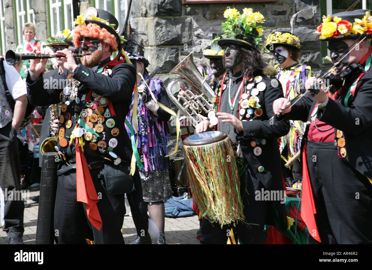 Dancing Costume Tradition music custom Stock Photo