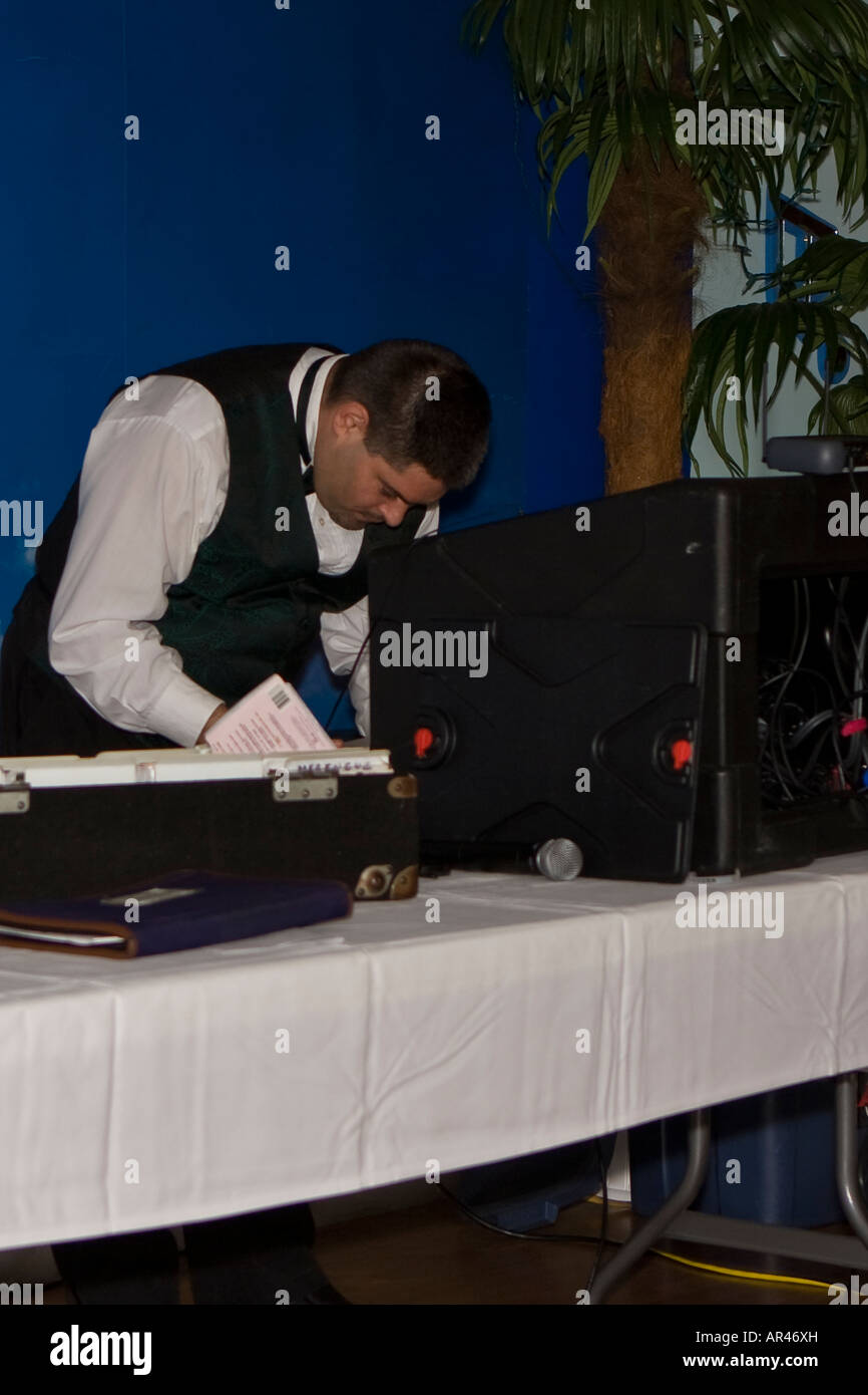 Wedding DJ Operating Equipment Stock Photo Alamy Wedding DJ Operating Equipment Stock Photo Alamy