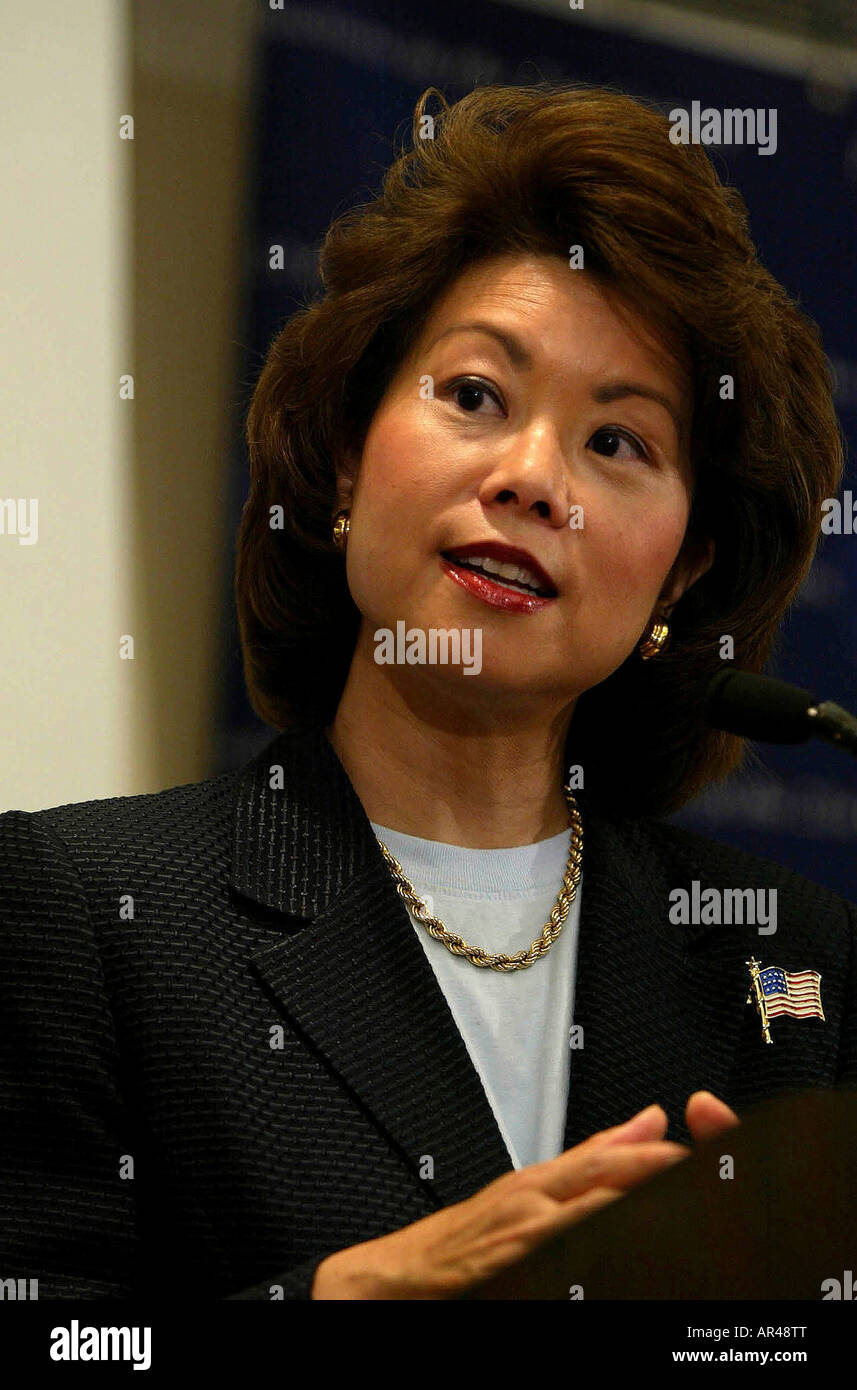 Elaine chao speaking hi-res stock photography and images - Alamy