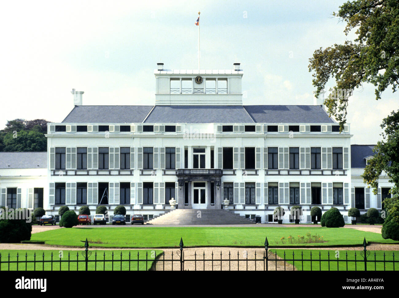 Utrecht Monument Historic Architecture Soestdijk Palace Royal Queen Juliana Baarn Royal King Stock Photo