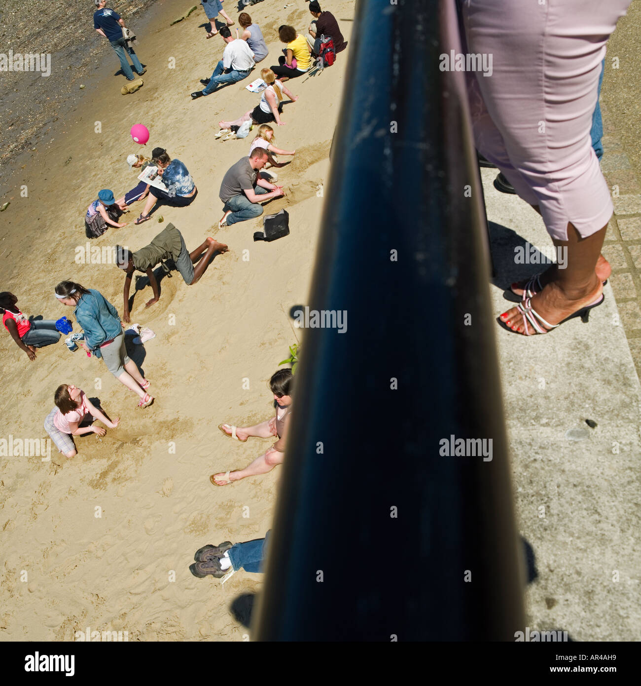 Diversity family beach castle hires stock photography and images Alamy