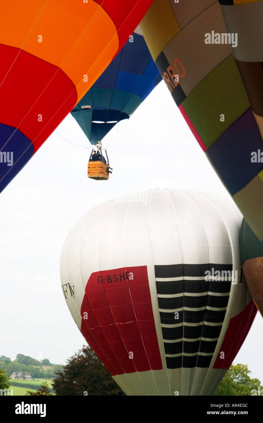 Hot air balloons Stock Photo