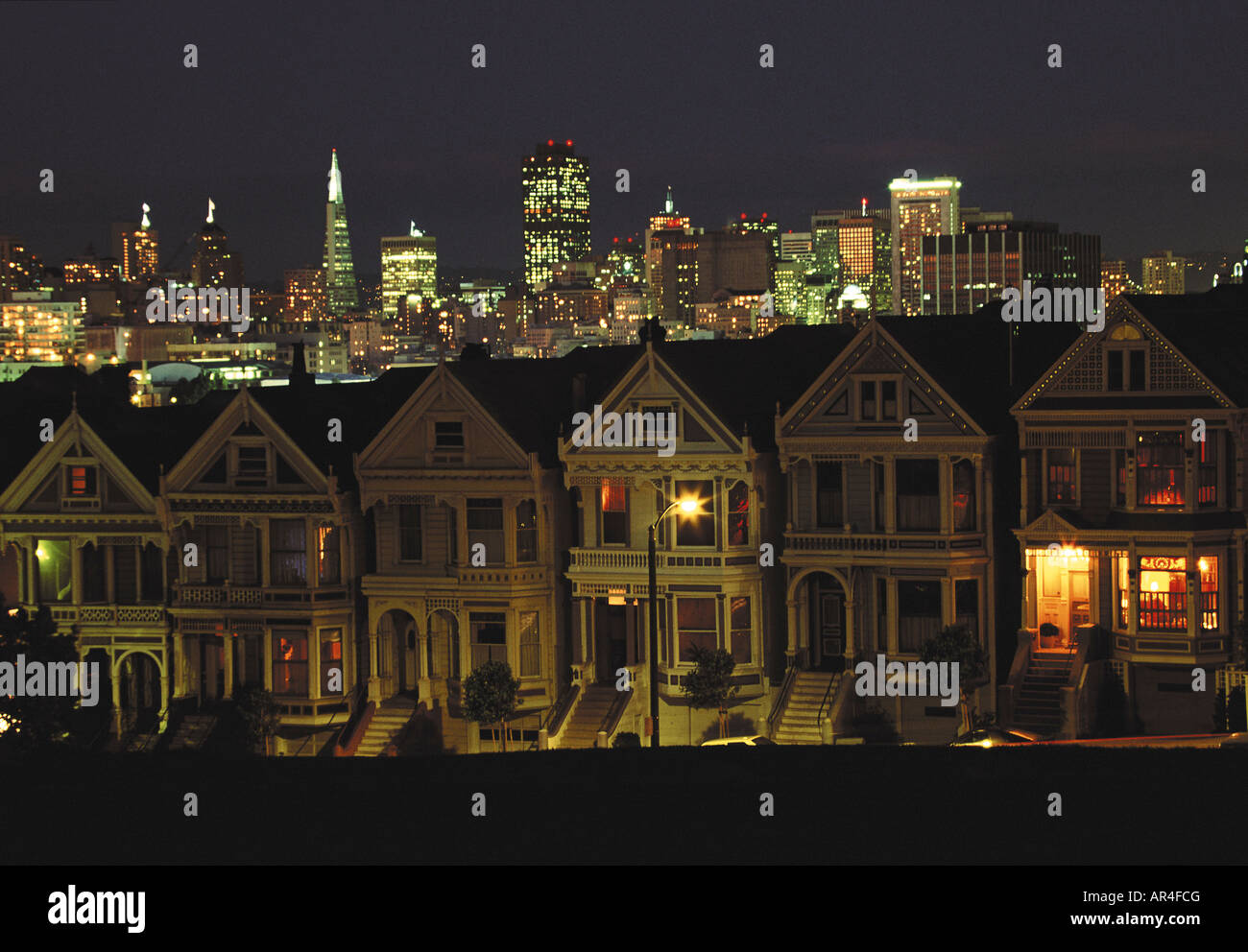 San francisco house night hi-res stock photography and images - Alamy