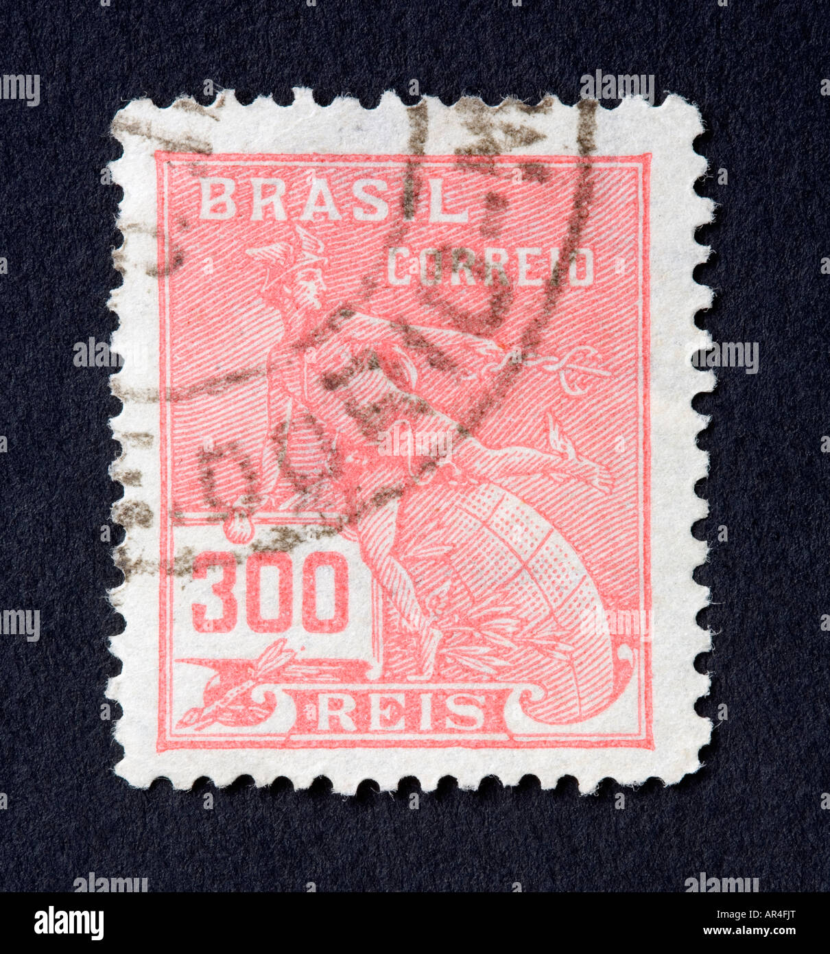 Letter From Brazil - Postage Stamp And Post Mark From Fortaleza. Brazilian  Mail. Royalty Free SVG, Cliparts, Vectors, and Stock Illustration. Image  12187915.