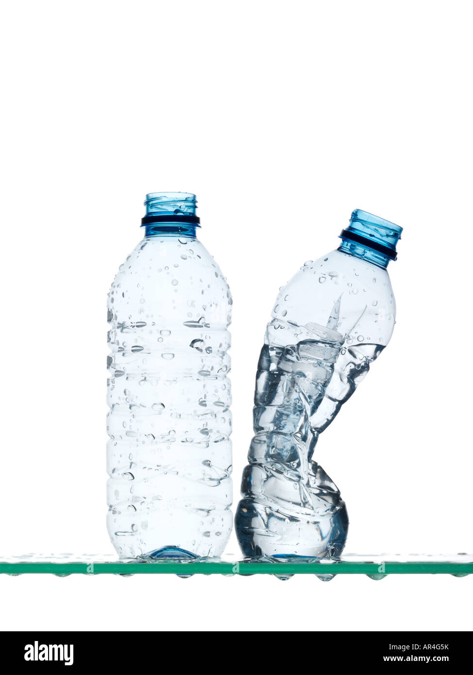 Plastic bottles shelf Cut Out Stock Images & Pictures Alamy