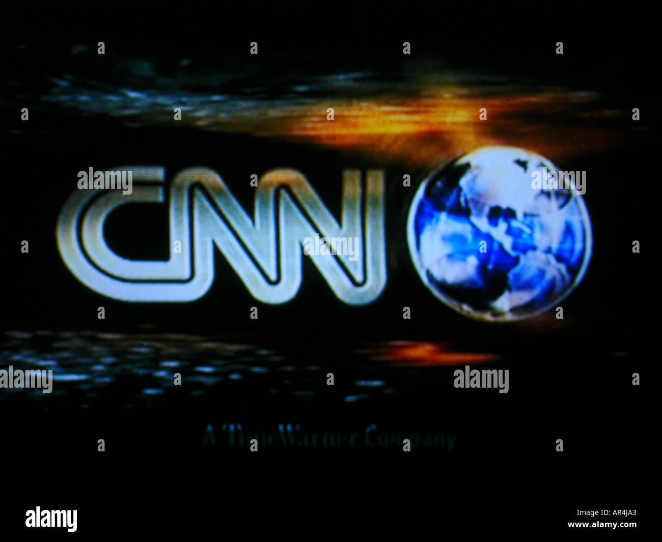 CNN news screen shot Stock Photo Alamy
