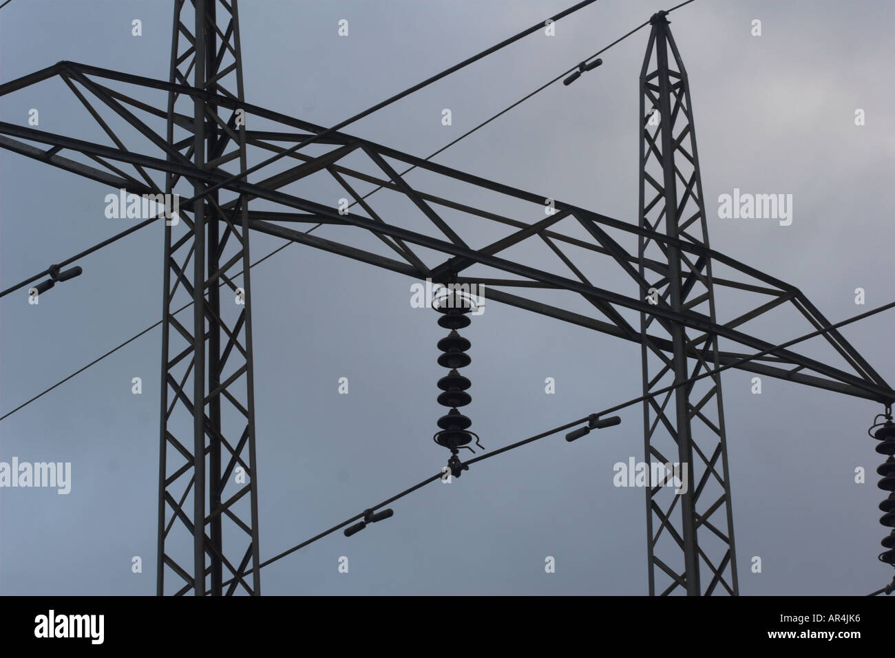 electric mast electric connections plug and equipment Stock Photo Alamy