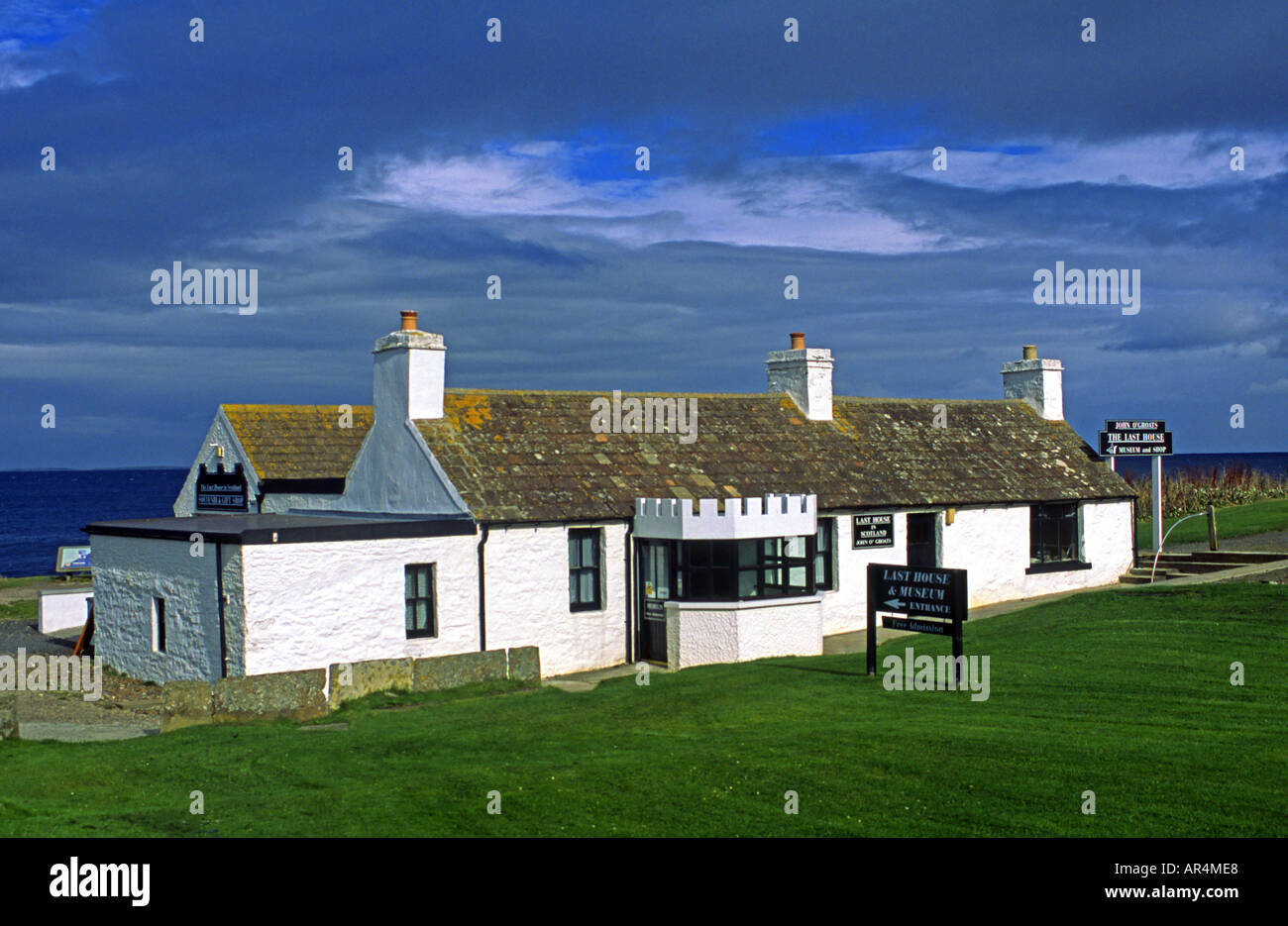 The last house in Scotland and Museum in John O'Groats northern Stock Photo 5203175 Alamy The last house in Scotland and Museum in John O'Groats northern Stock Photo 5203175 Alamy