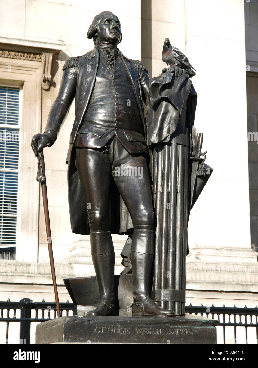 washington statue trafalgar square hires stock photography and