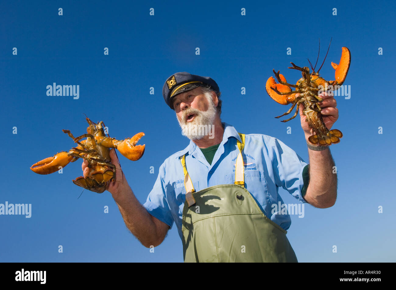 Lobster fisherman Norm Peters The Bearded Skipper of Rustico Prince