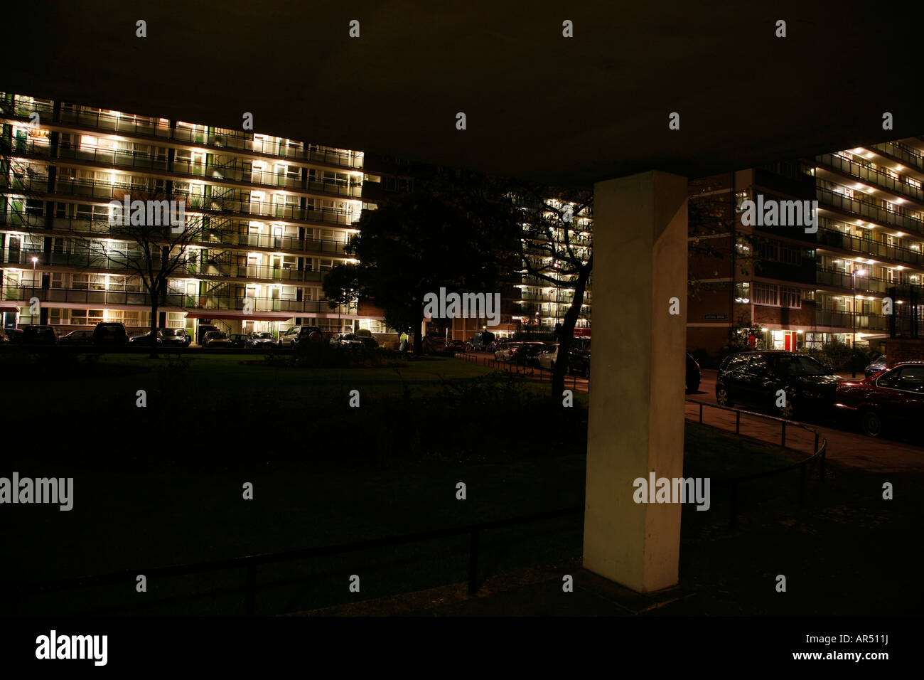 Churchill Gardens Estate in Pimlico, London Stock Photo Alamy